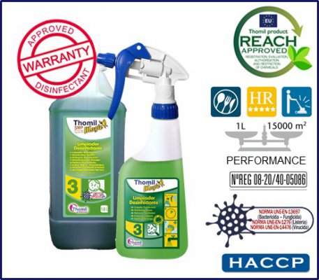 ThomilMagic SMP Nº3 Limpador Desinfetante 1,8L I THOMIL