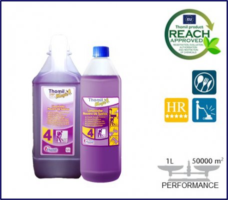 ThomilMagic SMP Nº4 Lava-chão Neutro MARINHO 1,8L I THOMIL