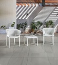 Cadeira em polipropileno, modelo OXY ARMCHAIR