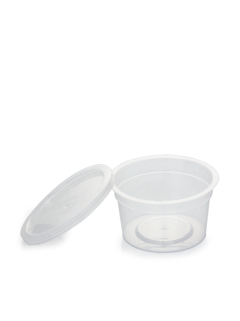 Embalagem tipo molheira com tampa em PP, 75 ml - Pack 50 unidades
