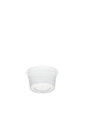 Embalagem tipo molheira com tampa em PP, 75 ml - Pack 50 unidades