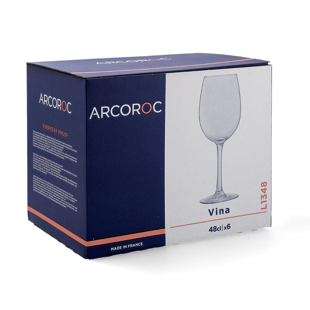 Cálice VINA, 48 cl  -  ARCOROC (preço unidade)