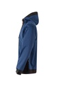Casaco softshell bicolor com capuz