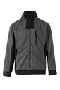 Casaco softshell bicolor com capuz
