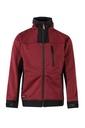 Casaco softshell bicolor com capuz