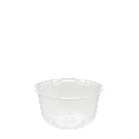 Taça de sobremesa em PC com tampa 230 ml + TP, Ecovalor incluído, caixa 1000 unidades