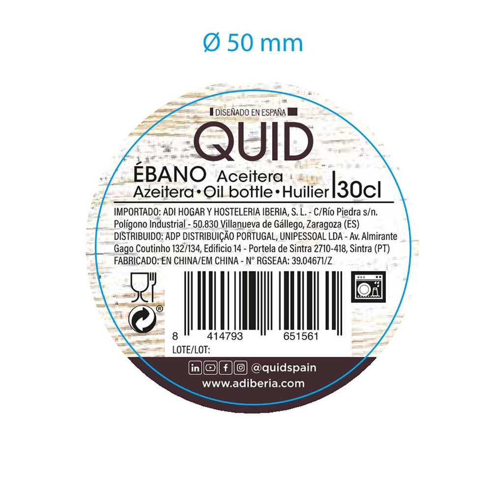 Coador de 10 cm em inox, aro plano I QUID (cópia)