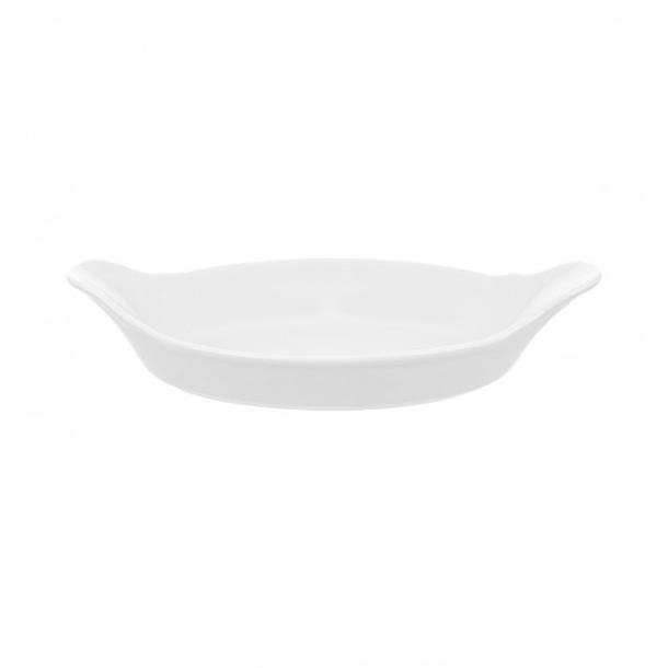 Travessa oval em porcelana branca nº 28 I 28x15x4cm I Linha Cook & Serve Vista Alegre