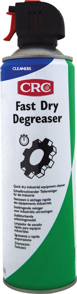 Fast Dry Degreaser, 20 Litros: Produto de limpeza solvente com baixo ponto de inflamação para contaminantes pesados em peças mecânicas I CRC