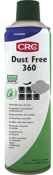Dust Cleaner 500Ml: Produto limpeza de pó com gás inflamável de alta pressão que remo num jato poderoso I CRCe o pó