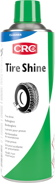 Tire Shine 500Ml: Remove manchas, marcas e aranhões nos pneus fazendo com que pareçam novos I CRC