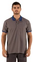 Polo Bicolor, 80% Algodão 20% Poliester, 210/220 gr