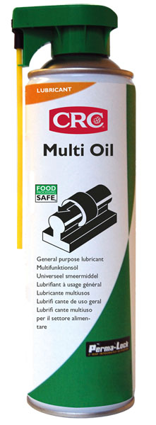 Multi- Oil 5litros: Óleo multiusos leve e seguro para processamento alimentar que visa a lubrificação geral I CRC