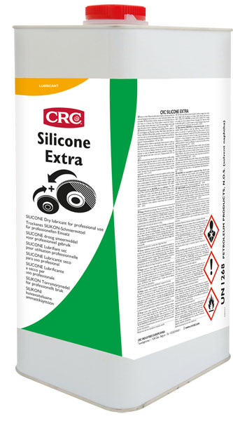 Silicone Extra 500Ml: Mistura de óleos de silicones estáveis e alta qualidade, garante lubrificação na maioria das aplicações metálicas e não metálicas I CRC