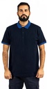 Polo Bicolor, 80% Algodão 20% Poliester, 210/220 gr