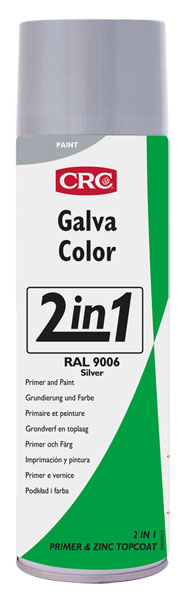 Galvacolor 9006 500ml: Primário de fosfato de zinco 2 em 1 semibrilhante I CRC