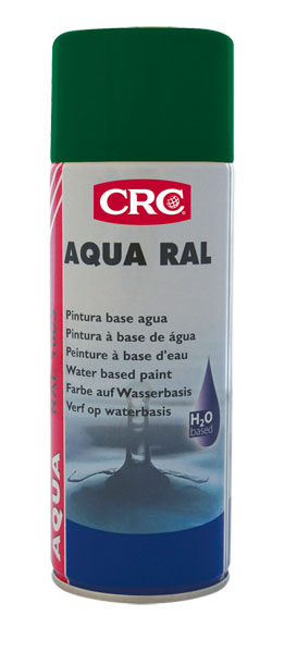 Aqua Ral 6018 400ml: Tinta de secagem rápida  resistente aos raios UV ICRC