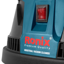 Aspirador indústrial I 40 litros I 1400W I modelo 1241 I RONIX
