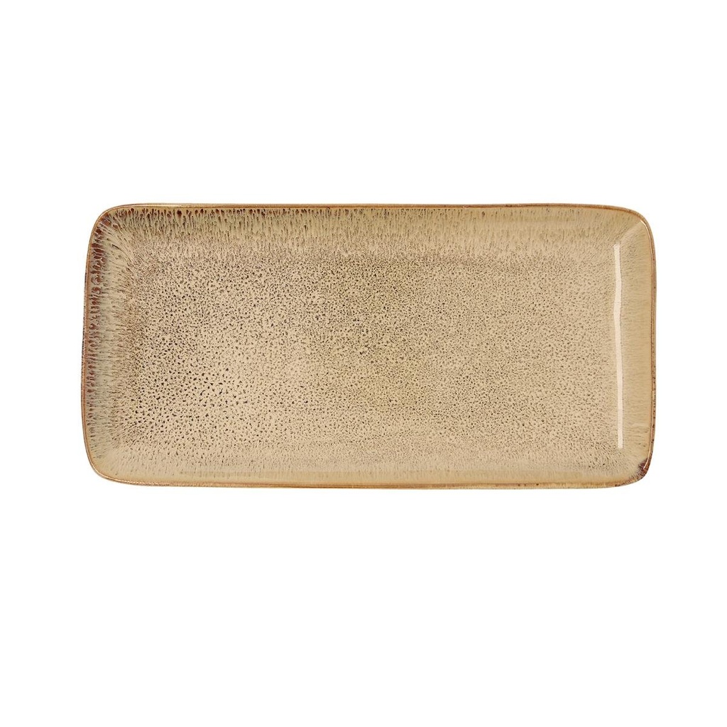 Travessa em cerâmica GRÉS castanho , 28x14 cm I Linha IKONIC I Caixa de 4 unidades I BIDASOA (cópia)