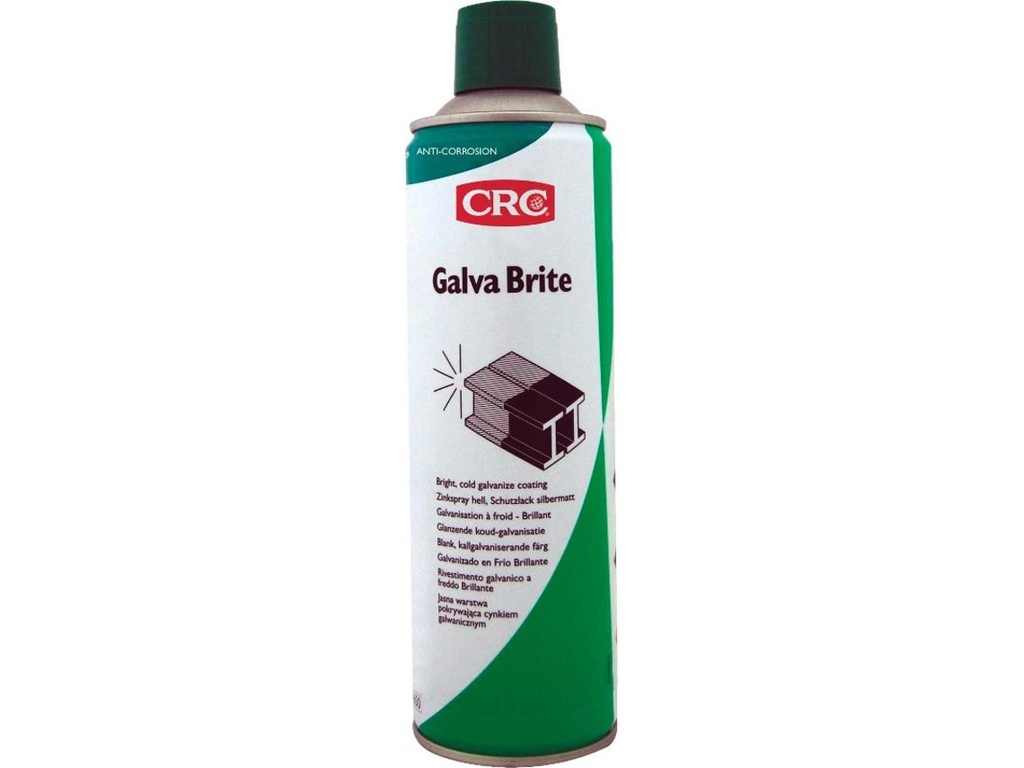 Galva Brite, 500ml: Revestimento de zinco- alumínio  que corresponde a aço galvanizado I CRC