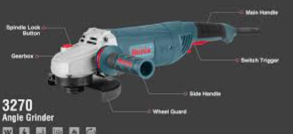 Rebarbadora elétrica I 2800W-180mm-240V I modelo 3270 I RONIX