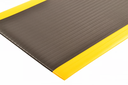 Tapete antifadiga I Cor: amarelo e preto I Dimensão: rolo 91 cm x 18,3 m I NOTRAX