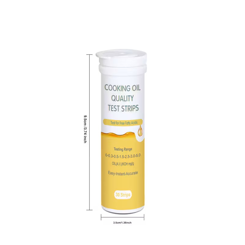Tiras de análise para óleo alimentar I Tubo com 30 unidades
