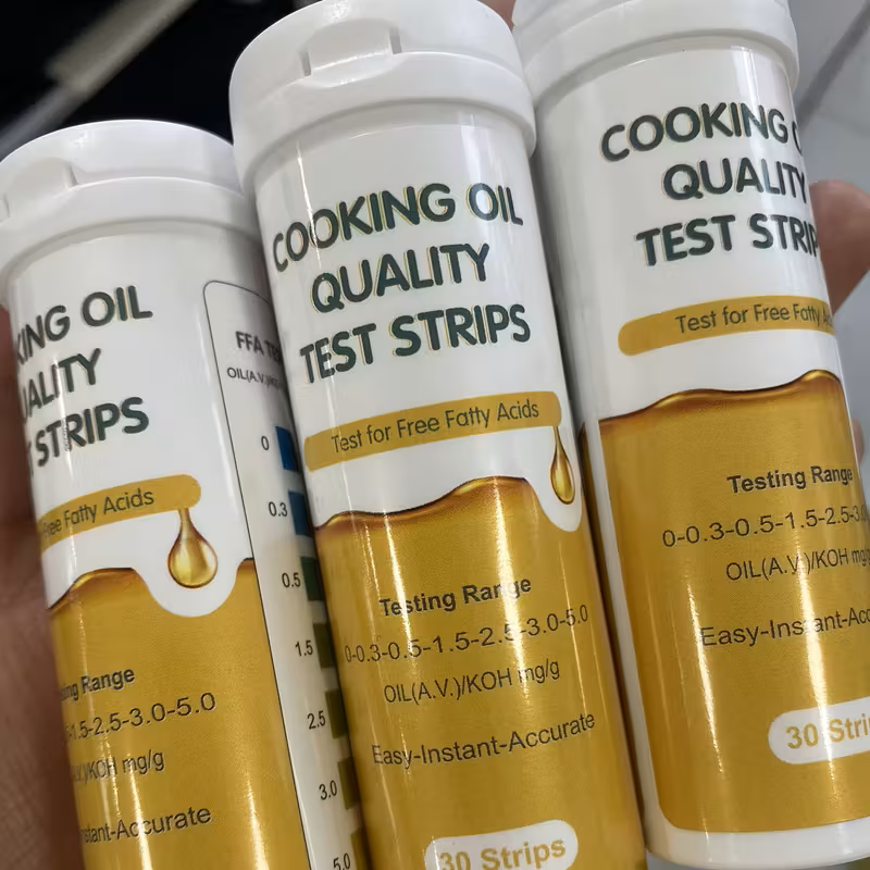 Tiras de análise para óleo alimentar I Tubo com 30 unidades