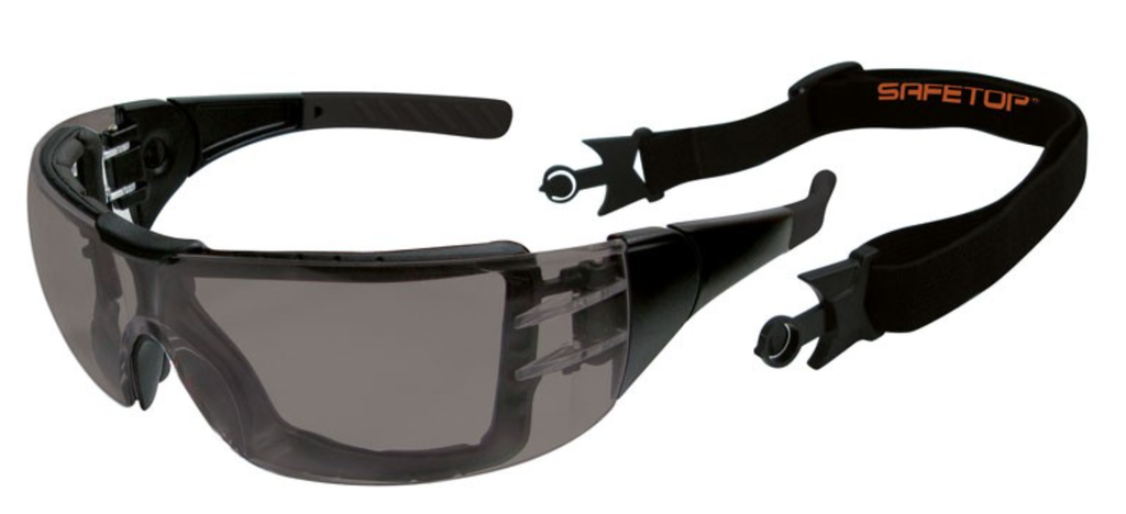 Óculos de segurança I Caixa de 8 unidades I SAFETOP