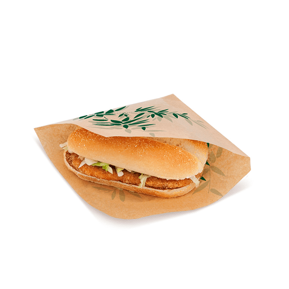 Saco papel pergaminho anti-gordura I medida: 13x14 cm I caixa de 6000 folhas I pack 1000 folhas