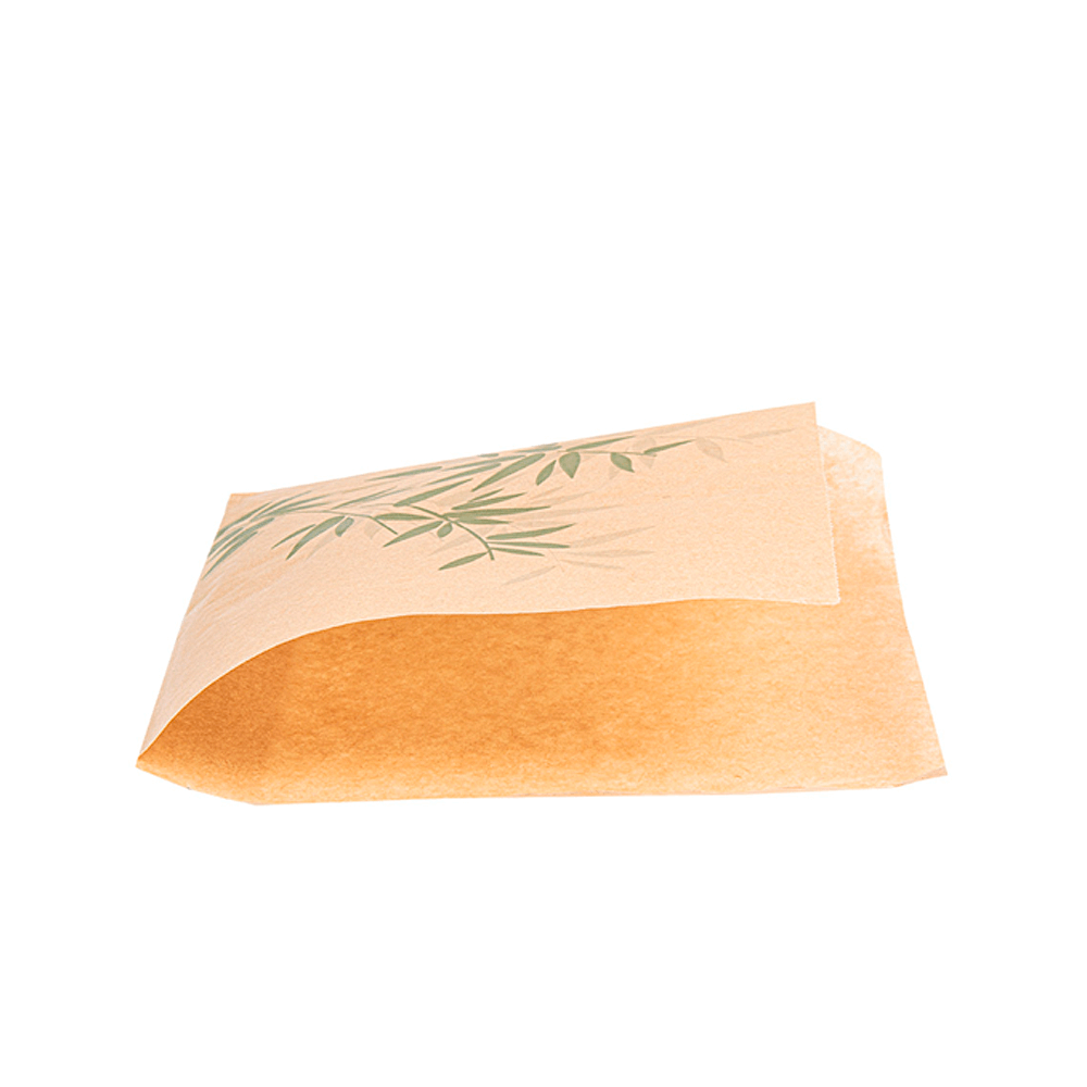 Saco papel pergaminho anti-gordura I medida: 13x14 cm I caixa de 6000 folhas I pack 1000 folhas