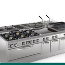 Grelhador a gás TECNOINOX I Linha Tecno 90 I Modelo: GD8FG9