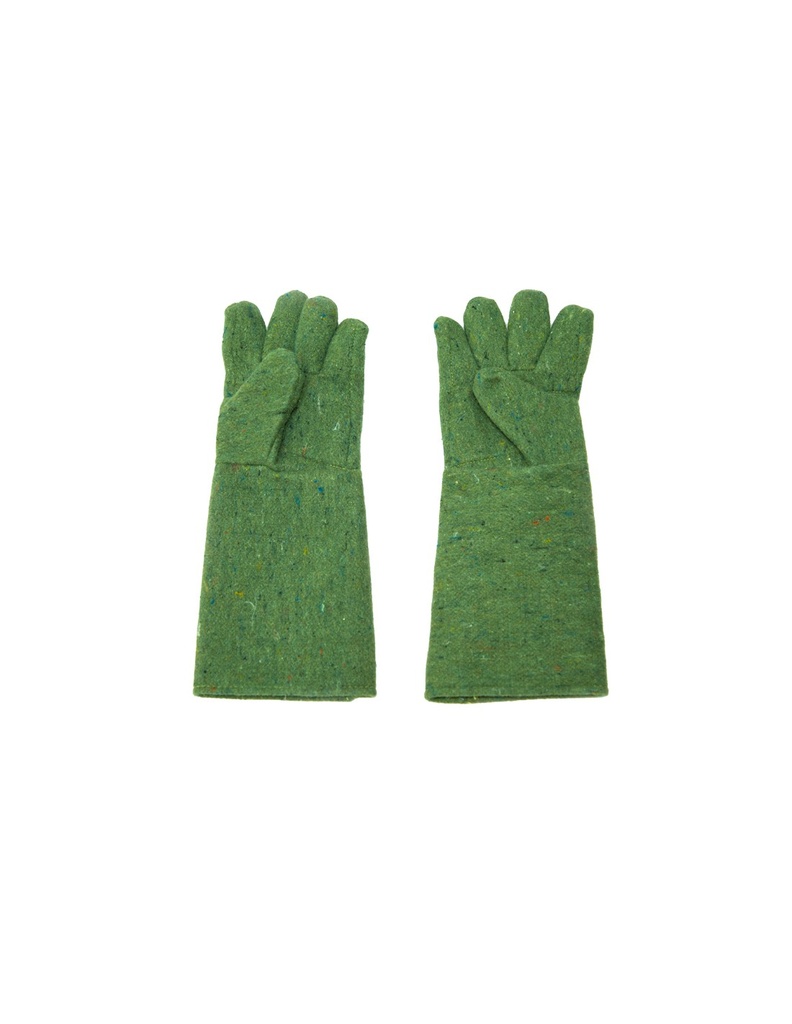 Luva térmica reciclado 350ºC 40 cm  I pack 1 unid cx 10 pares I modelo: TERRYSAM-NX  I SAFETOP