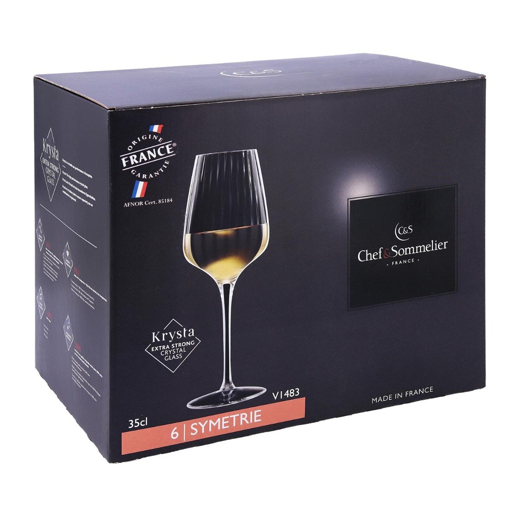 Cálice em vidro, linha: SYMETRIE, capacidade 55 cl I CHEF&SOMMELIER