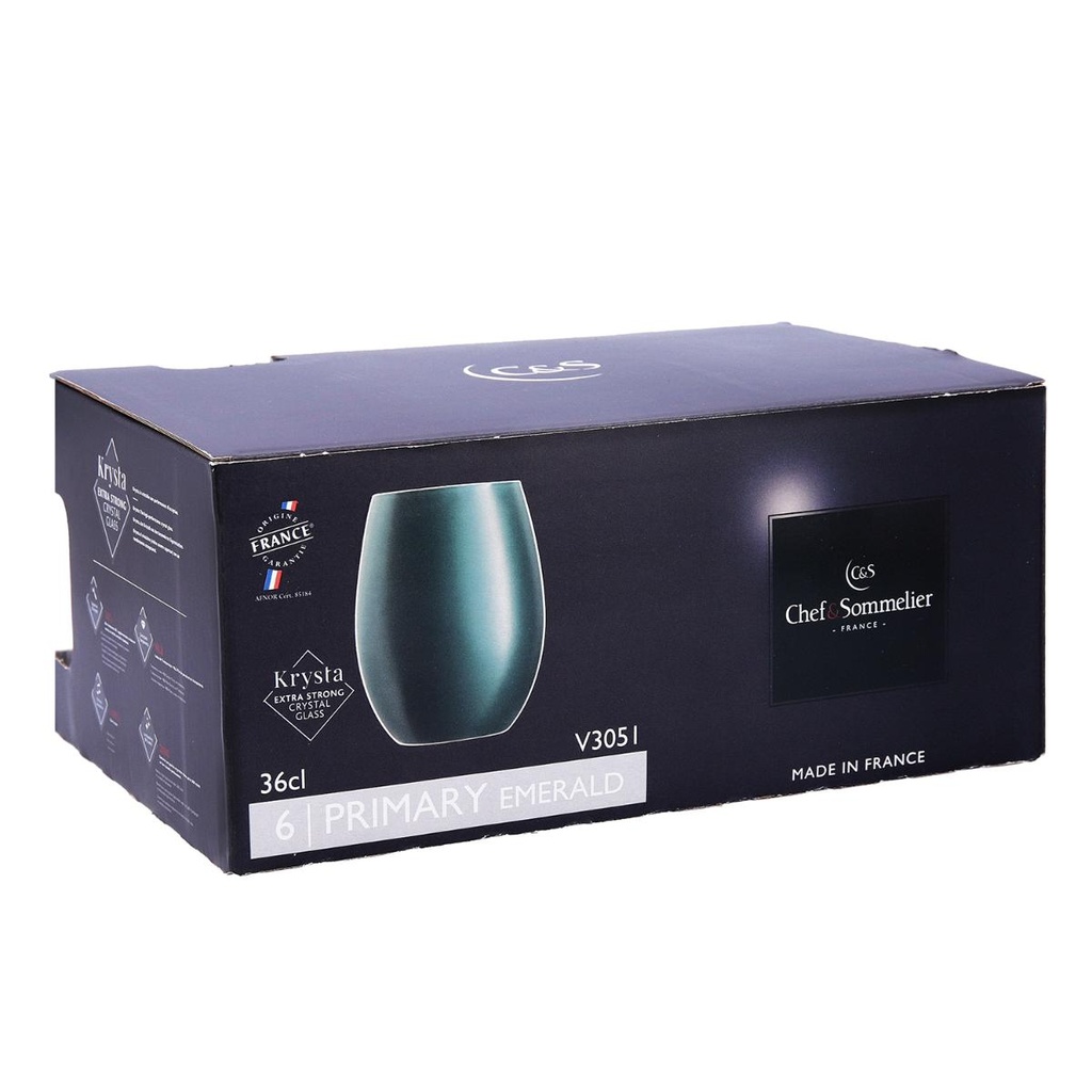 Cálice em vidro, linha: Primary Wather Green, capacidade 36 cl I CHEF&SOMMELIER