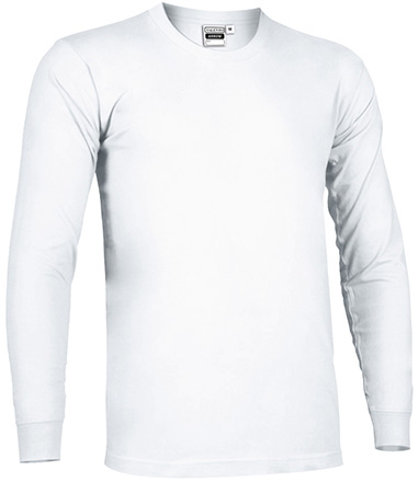 T-shirt com manga comprida, 100% algodão, 160 gramas, modelo Arrow I VALENTO