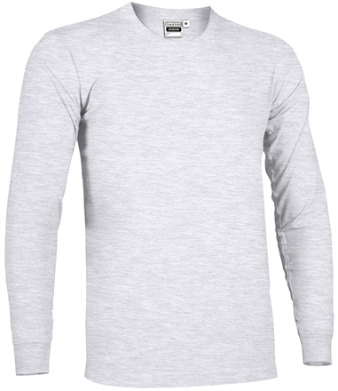 T-shirt com manga comprida, 100% algodão, 160 gramas, modelo Arrow I VALENTO
