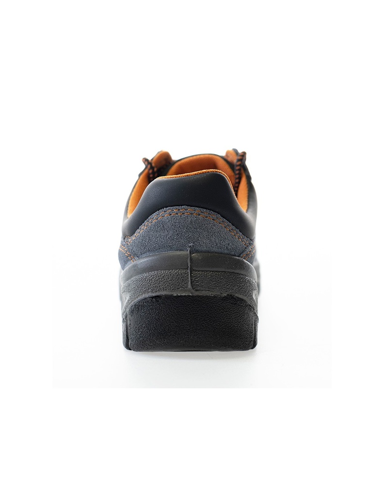 Sapato de segurança, S1P I Modelo: INCIO I Camurça azul arejada I SAFETOP