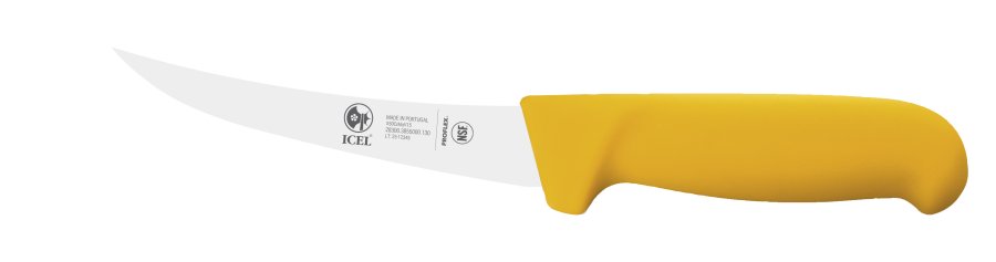 Faca para desossar, semi-flexível I medida de lâmina: curva de 13cm - ICEL, Linha Poly