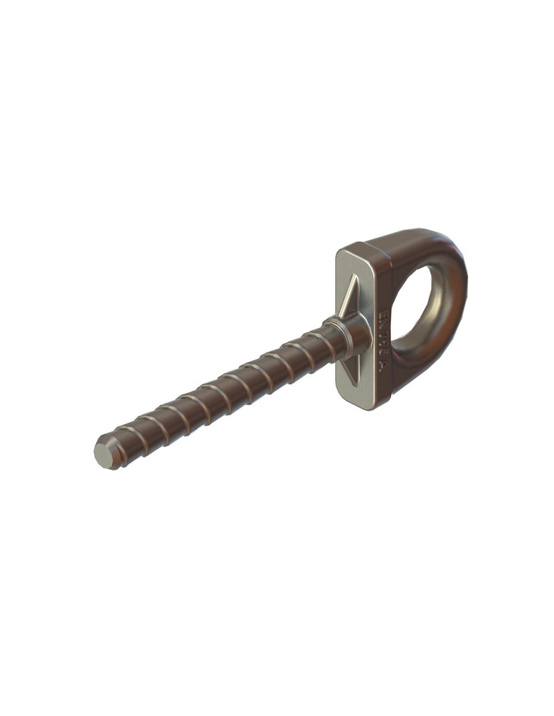 Ponto de ancoragem permanente de aço galvanizado I SAFETOP