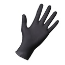 Luvas em nitrilo preto I 8 micras I modelo: Black Elephant I MUNDOGUANTE (pack 100 unidades) - Tamanho S