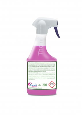 SANYOS, 750 ml: Produto limpeza geral casas de banho efeito anti-calcário e anti-óxidos I THOMIL