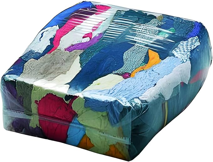 Panos de limpeza com côr I Trapo em malha de algodão e diversos I Fardo de 50 kg