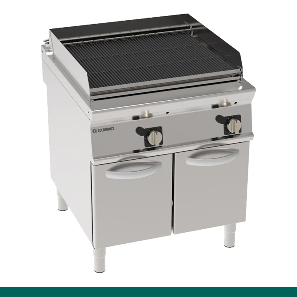 Grelhador de bancada a gás com pedra vulcânica I 70cm I Romux (cópia)