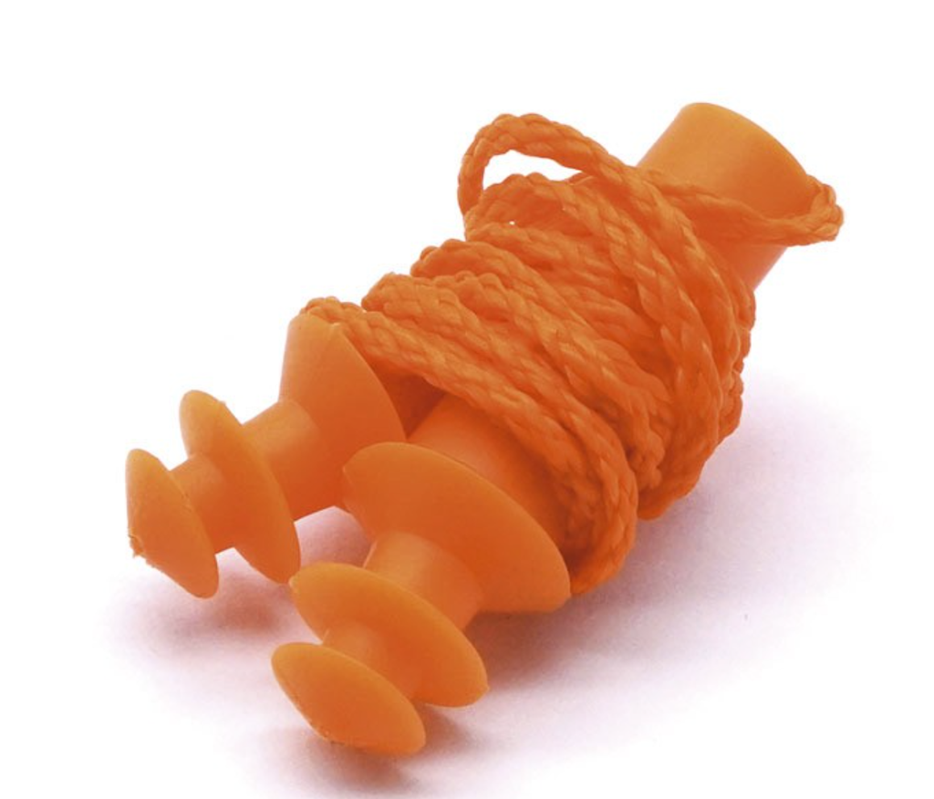 Tampões de proteção p/ ouvidos c/ fio em bolsa individual I cx de 100/400 pares I SNR 24,5 DB I SAFETOP (cópia)