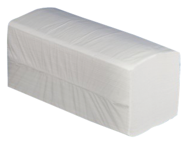 Papel toalha de mãos Zig-Zag interfolhas, 21x22 laminadas, 2 folhas, 20 packs de 140 folhas
