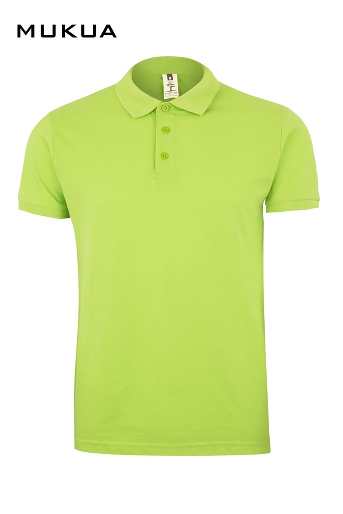 Polo unisexo manga curta, modelo: GIBSON MK215CV I VELILLA