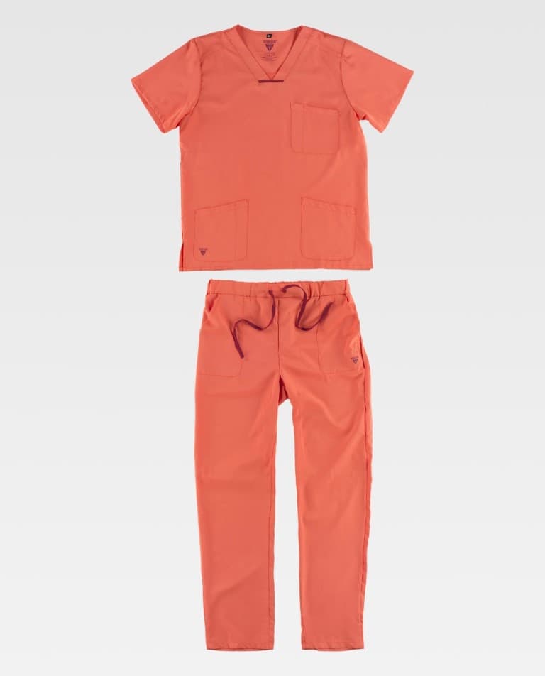 [WORK0015130-B0140] Conjunto túnica e calça I modelo: B9140 I WORKTEAM (FRESH CORAL 414, XS)