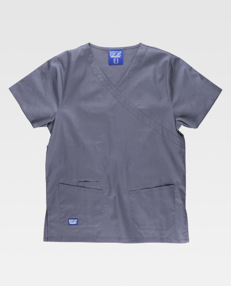 [WORK0015249-B9150] Conjunto túnica e calça I modelo: B9150 I WORKTEAM (DARK GREY 201, XS)