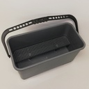 Balde do lixo com pedal e tampa I Preto I 420x275x410mm I 25 litros (cópia)